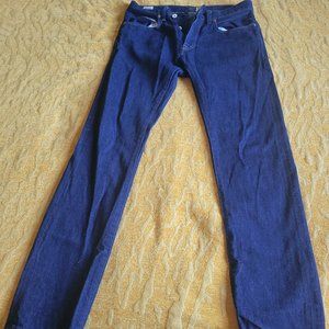 J. Crew Kaihara Denim 484 blue jeans -- Japanese fabric